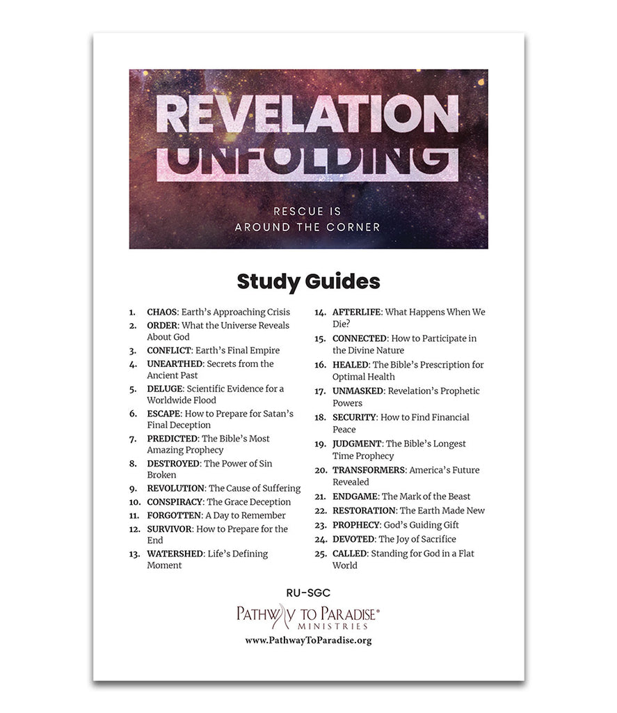 Revelation Unfolding (Study Guide Set)