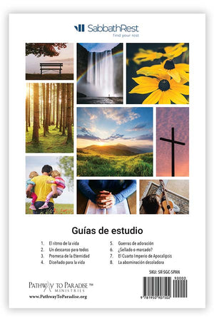 SabbathRest Guías de estudio en español (Juego completo)