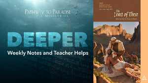 Jesus and Those in Need (2019, Quarter 3, Lesson 7)